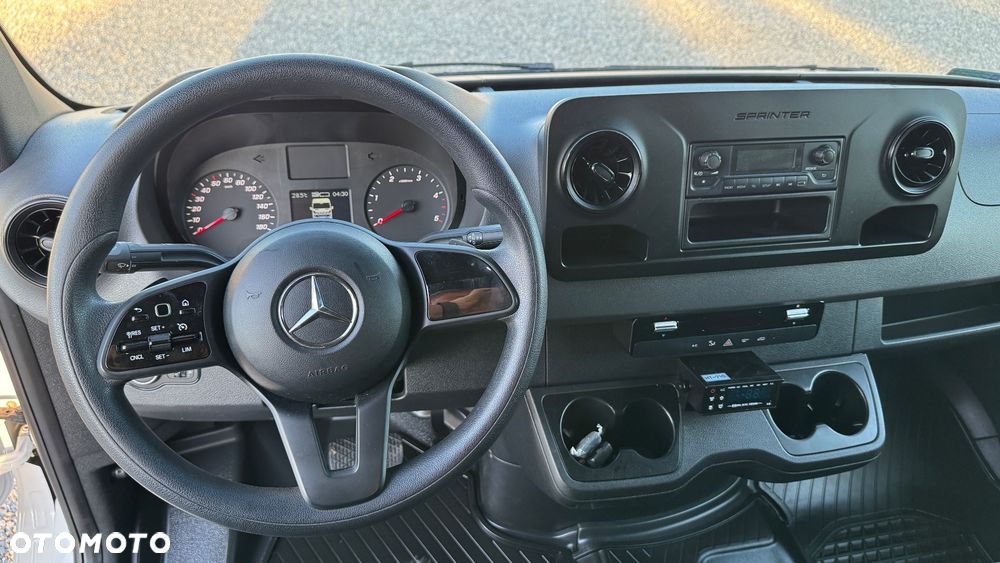 Mercedes-Benz Sprinter Salon Polska, 2.0 silnik, kontener chłodnia! Koła bliźniacze, JAK NOWY! - 5