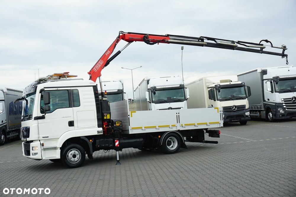 MAN / TGL / 12.250 / SKRZYNIOWY + HDS / FASSI F 65 / PILOT - 4