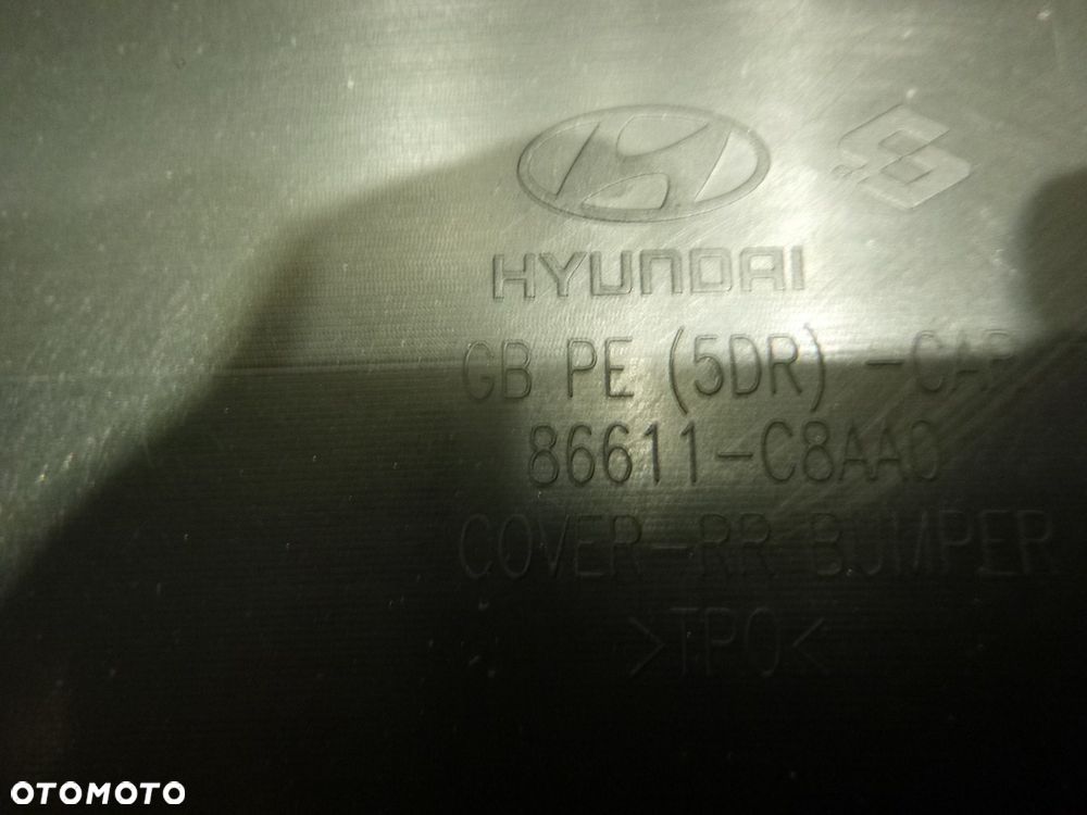 hyundai i20 lift 18r- zderzak tył nowy oryginał tylny - 2