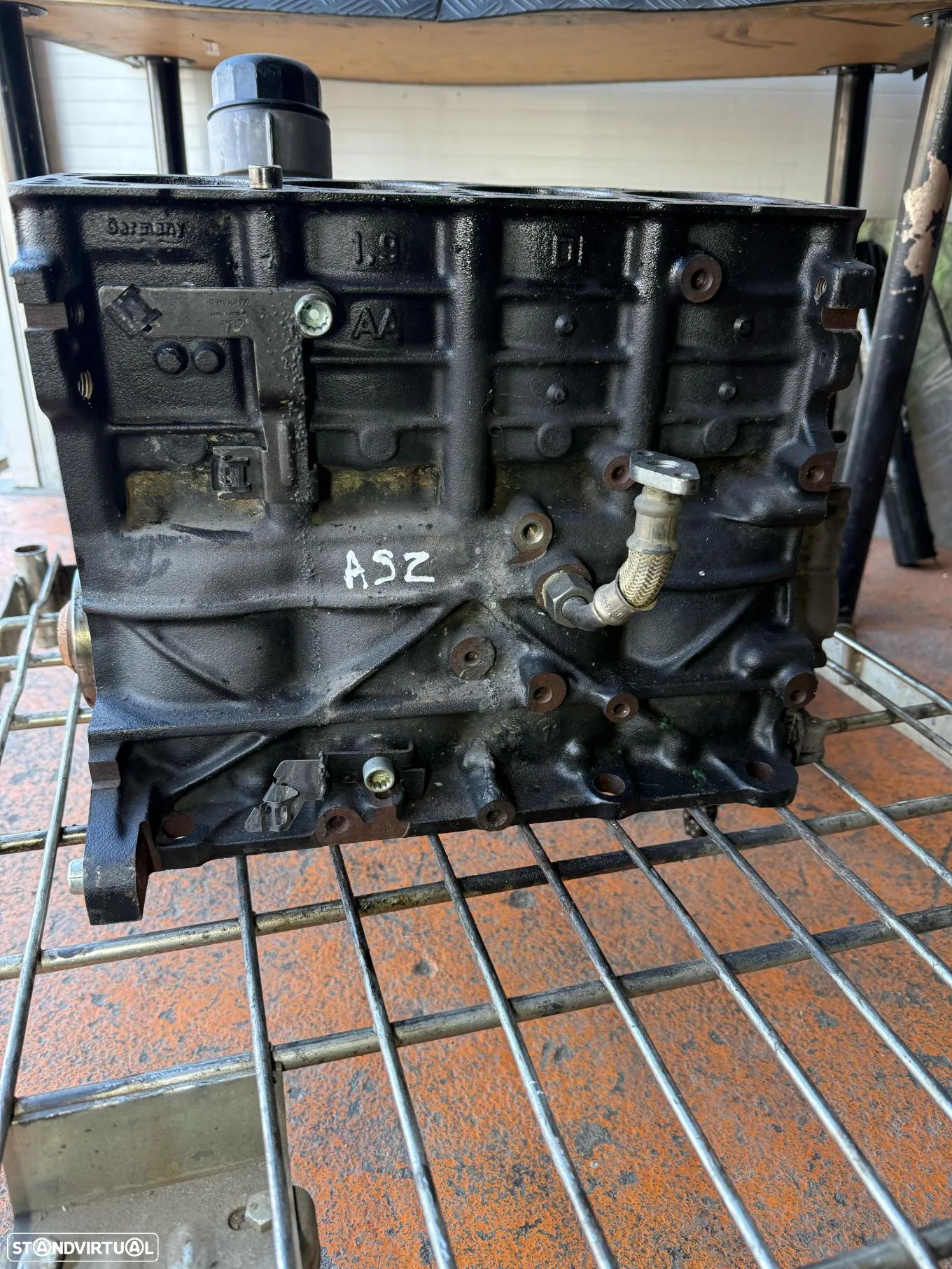 Bloco Do Motor VOLKSWAGEN GOLF IV/ AUDI A3/SEAT LEON 1.9TDI Ref: ASZ - 1