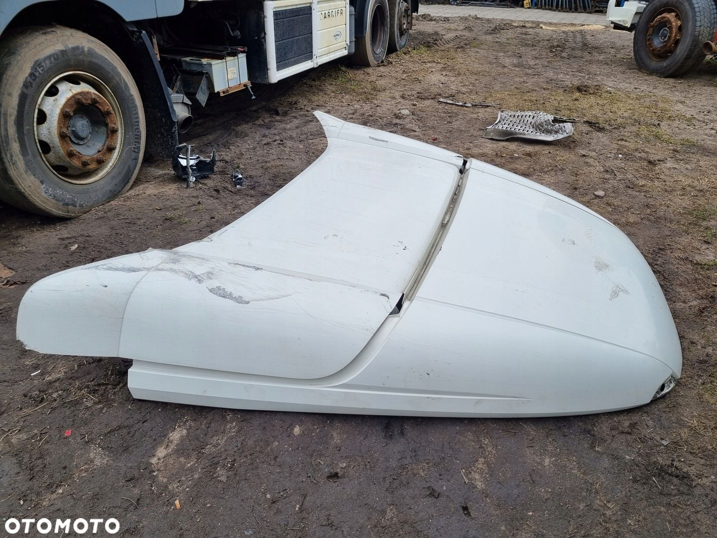 SPOILER SPOJLER OWIEWKA GÓRNA DACHOWA DAF XF 105 106 - 2