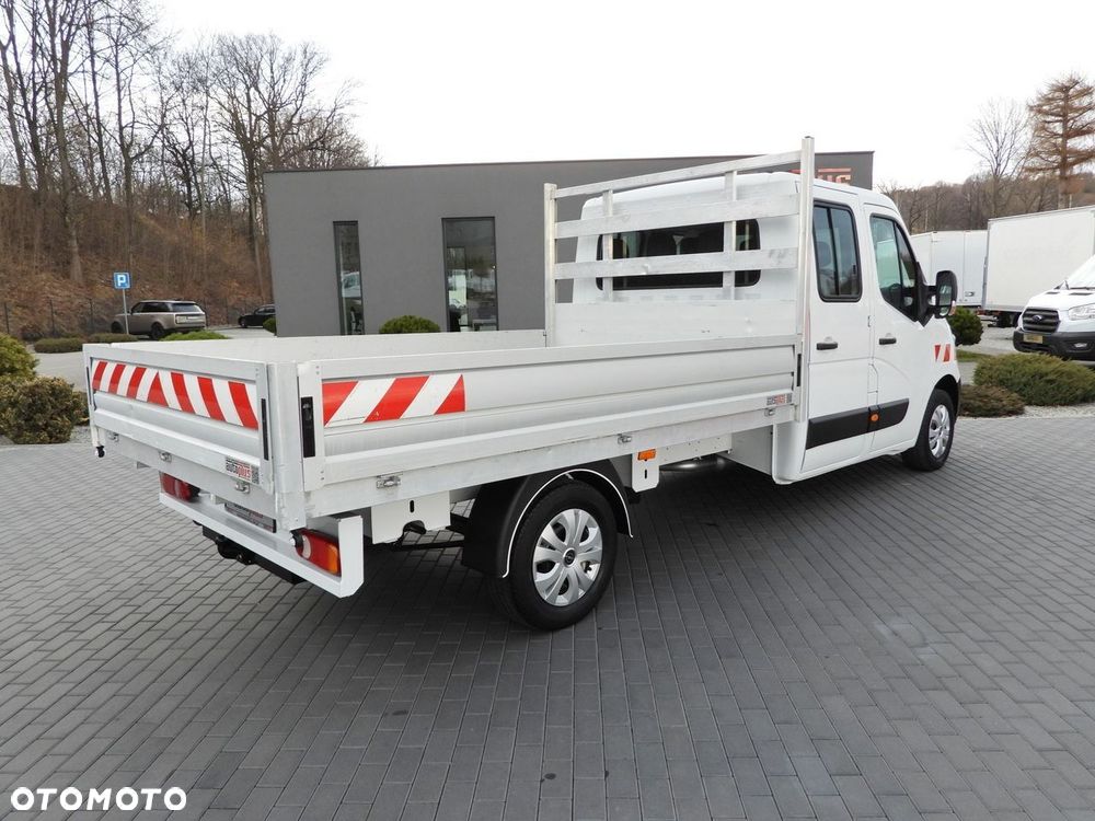 Opel MOVANO SKRZYNIA PODWÓJNA KABINA DOKA 7 MIEJSC TEMPOMAT KLIMATYZACJA  130KM - 4