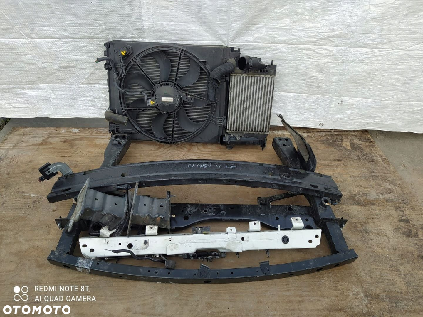 QASHQAI II LIFT FULL PRZOD MASKA ZDERZAK LAMPY PAS - 2
