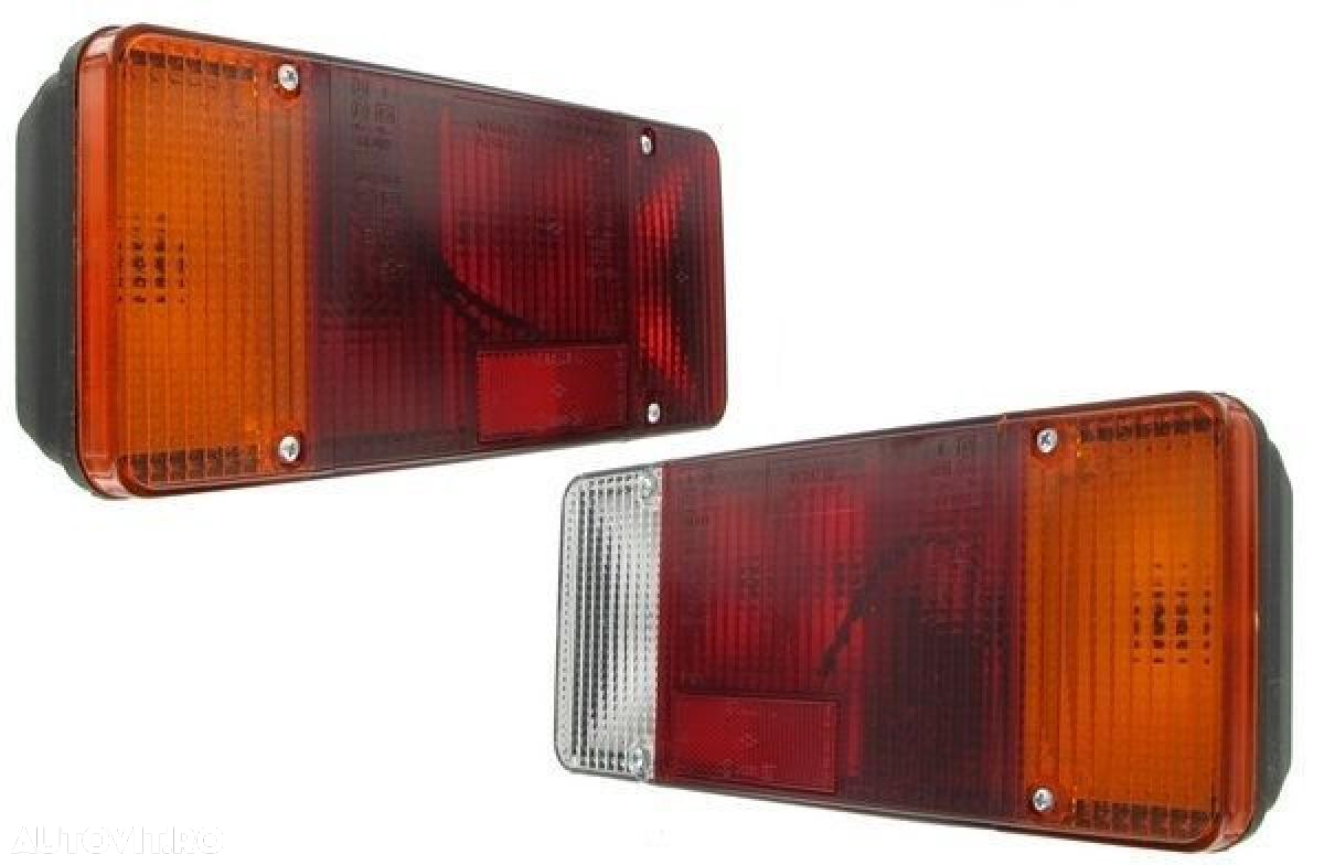 Lampa stop cu led,cu bec iveco,man,mercedes,daf,scania,isuzu,ford - 6