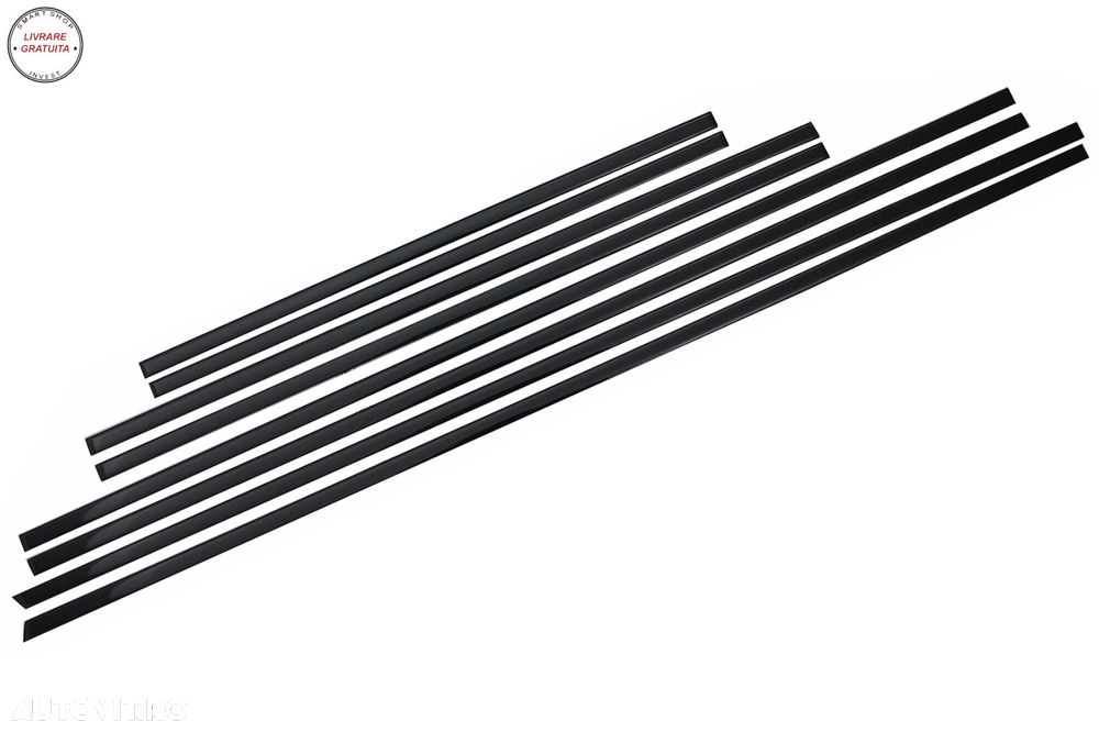 Bandouri Laterale cu Stickere Laterale Negru Mat si Lampi Semnalizare Mercedes G-C- livrare gratuita - 4