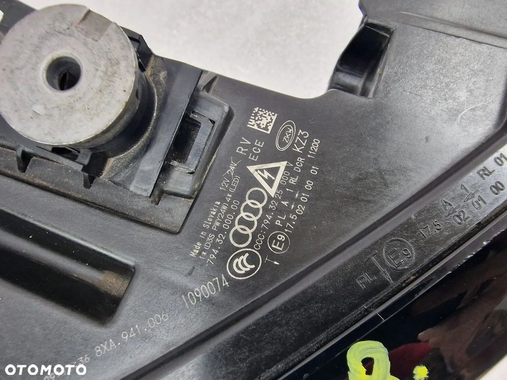 AUDI A1 LIFT 8XA 13- PRAWA LAMPA PRZEDNIA PRZÓD XENON + LED , NR 8XA941006 , NR AUKCJI LA608 - 7