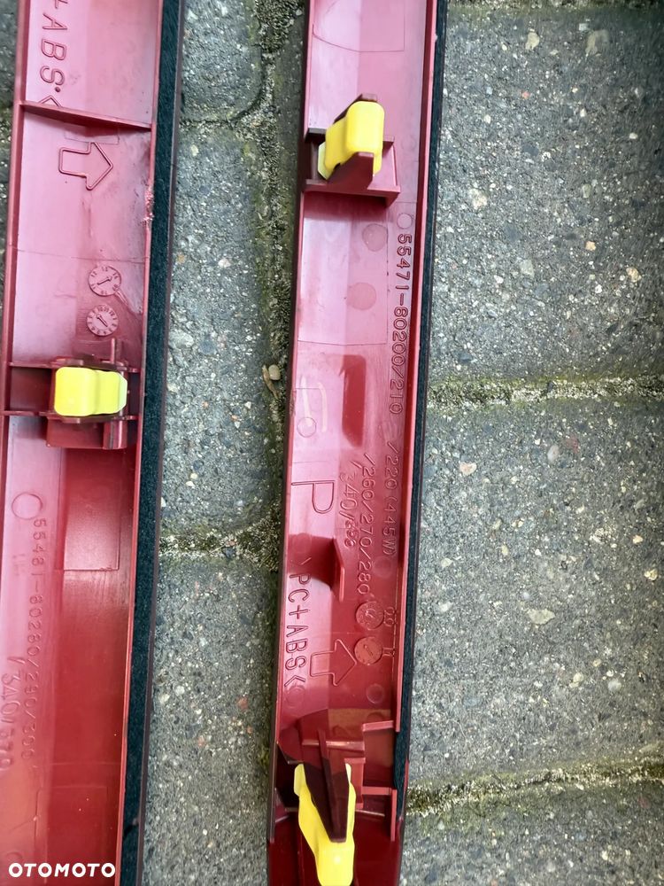 Listwy elementy dekoracyjne Land Cruiser 150 LC150 - oryginalne (drewno) - 5