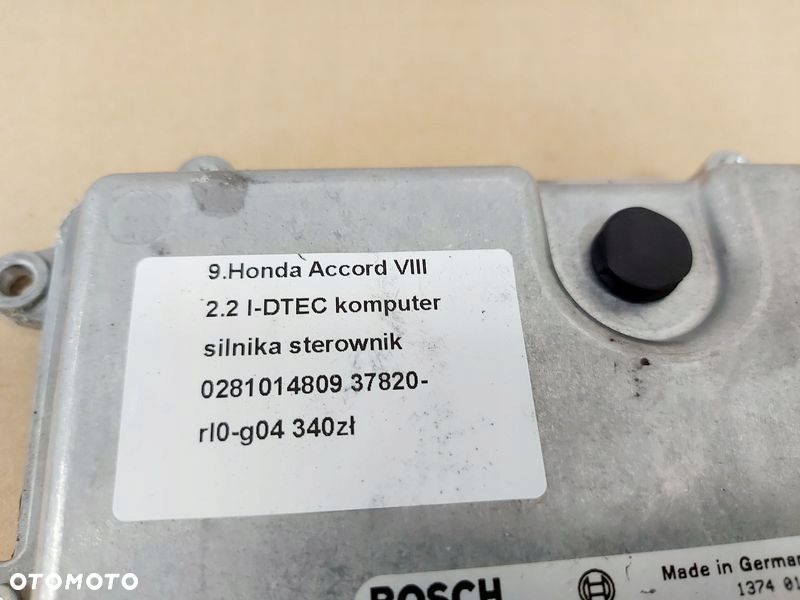 accord viii 2.2 i-dtec komputer sterownik silnika - 3