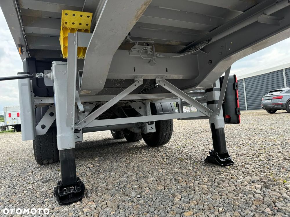 Stas Wywrotka Alu 43 m3 Klapo Drzwi 6140kg Oś podn Opony 80% - 9