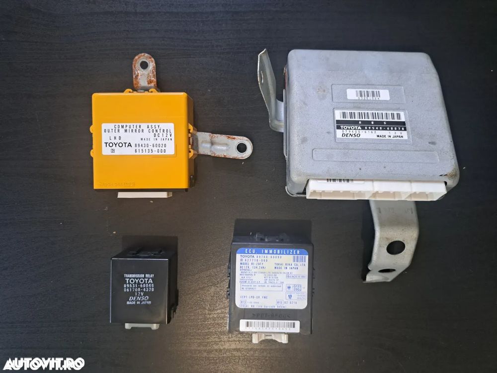 Unitate modul ASSY control oglinzi ECU control ABS Modul releu transmisie Modul antifurt Originale Toyota Land Cruiser J100 1998-2007 - 1