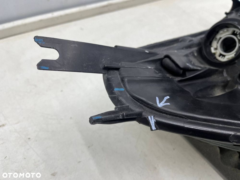 Lampa reflektor Renault Clio 4 IV LIFT 16-20r. LEWA przednia czarna ramka lewy przód 260609493r - 16