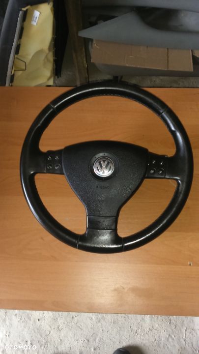 PASSAT B6  kierownica multifunkcyjna Z ŁOPATKAMI z Poduszką - 1