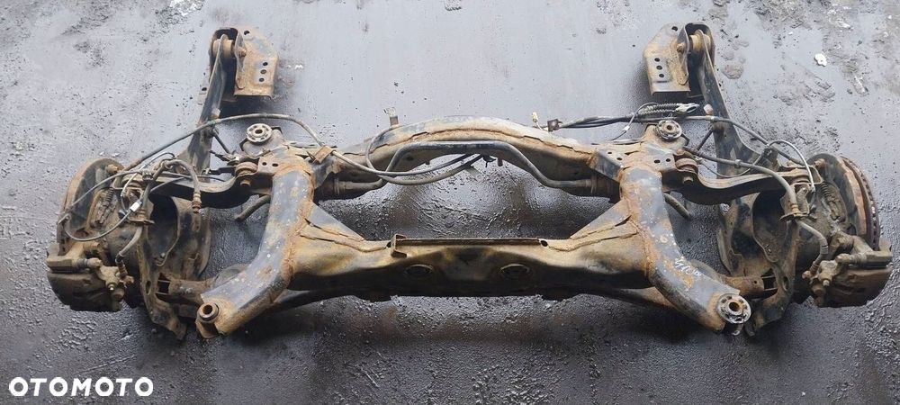 KOMPLETNE ZAWIESZENIE BELKA SANKI TYŁ WAHACZE HAMULCE MAZDA CX-9 I 06-15 - 9