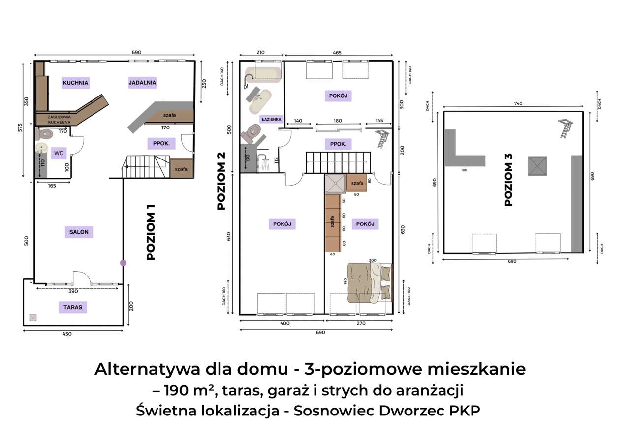 Alternatywa dla domu w centrum miasta! 190 m² | Taras | Garaż