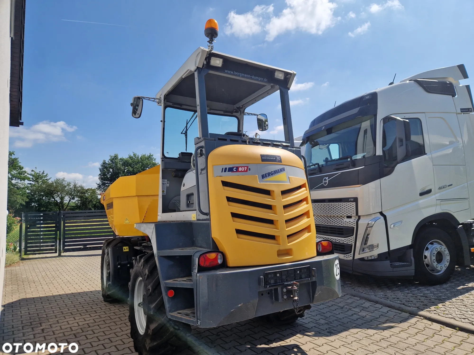 Bergmann Wozidło przegubowe budowlane C807S Kamera Kabina - 5