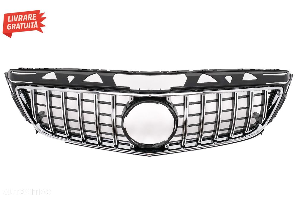Grila Centrala Mercedes CLS W218 C218 (2011-2014) X218 Shooting Brake (2012-2014) - livrare gratuita - 3