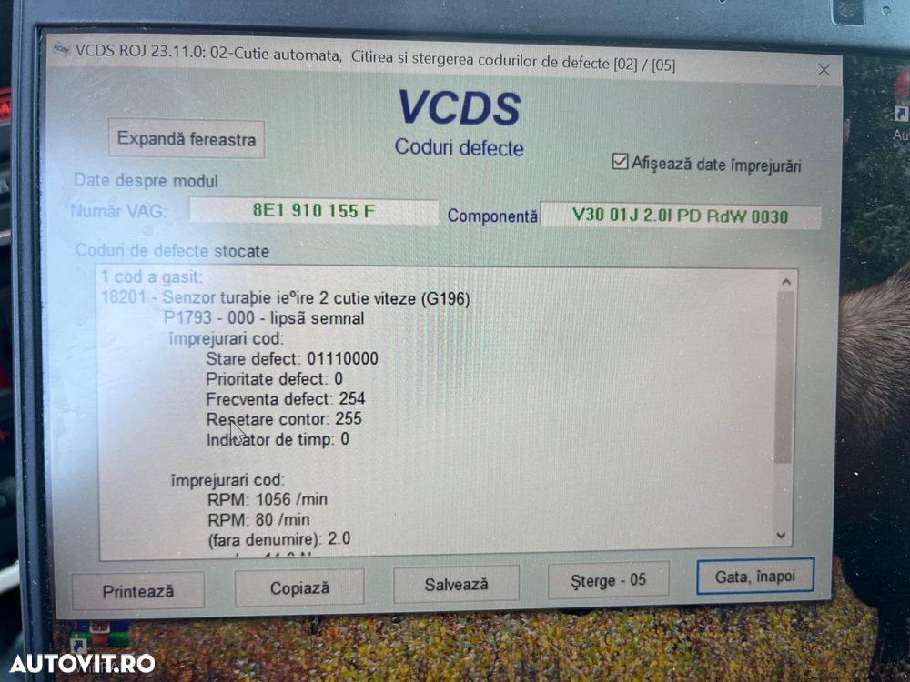 Vand Cutie de Viteze Automata Audi A4 B7 - 7
