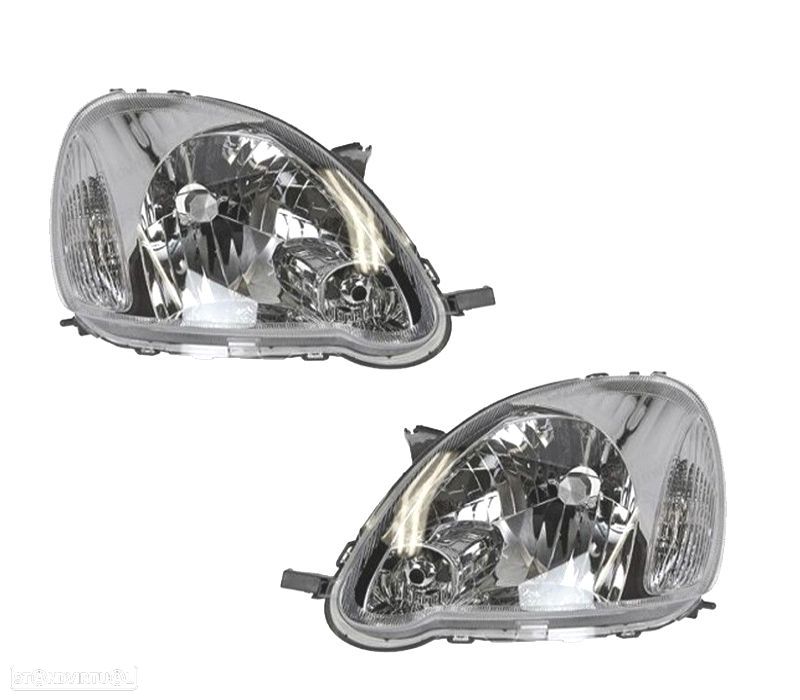 FARÓIS OPTICAS TOYOTA YARIS 03-05 - 1