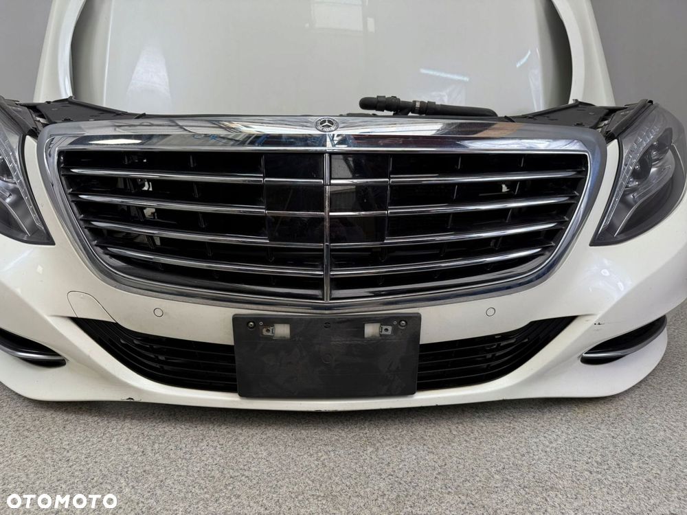 MERCEDES W222 222 PRZÓD MASKA PAS ZDERZAK LAMPY LED BŁOTNIKI CHŁODNICE 799 - 3