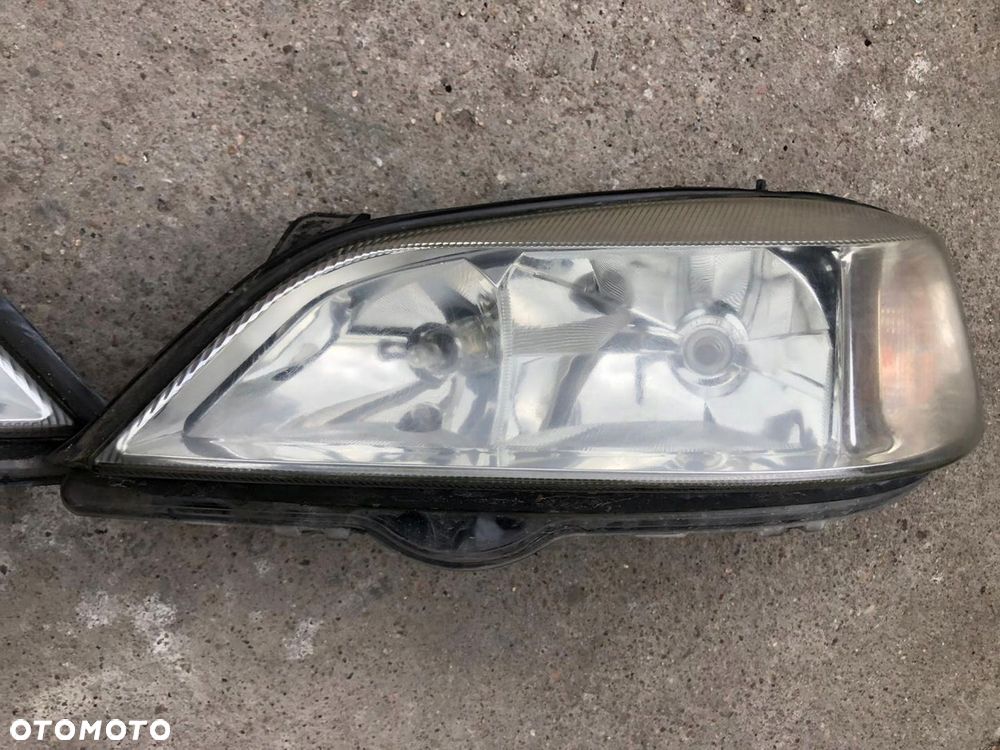OPEL ASTRA G LAMPA LAMPY PRZÓD LEWA PRAWA ORYGINAL CENA ZA 2 SZTUKI - 3