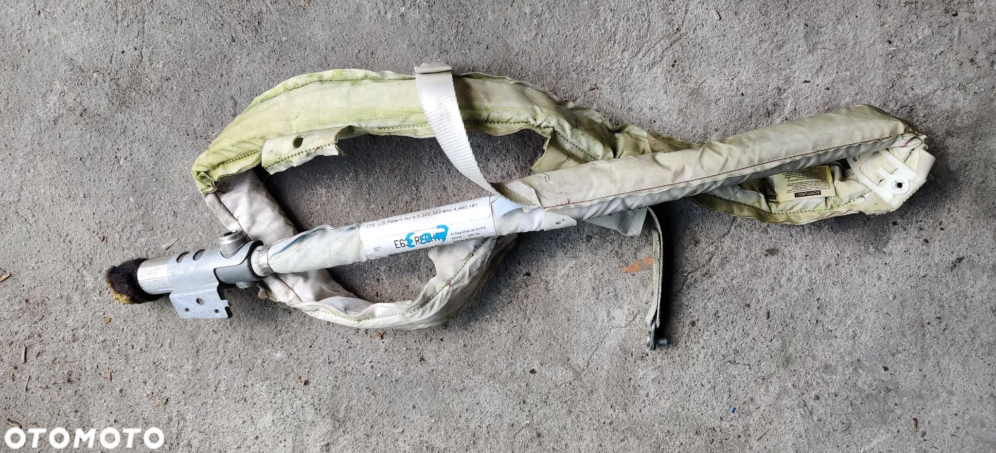 BMW E63 KURTYNA AIRBAG PRAWA - 1