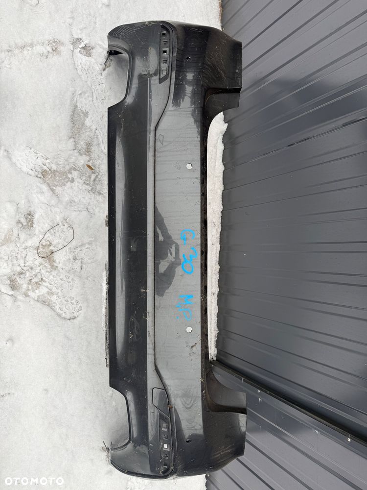 ZDERZAK TYŁ BMW G30 M-PAKIET ORYGINAŁ CAŁY - 1