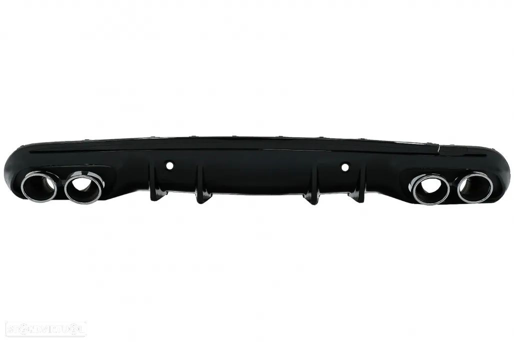 Difusor com Ponteiras Mercedes C W205 (2014 a 2020) Look 43 - 1