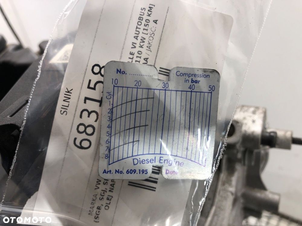 SILNIK  VW TRANSPORTER / CARAVELLE VI Autobus (SGB, SGJ, SHB, SHJ) 2015 - 2022 2.0 TDI 110 kW [150 - 6