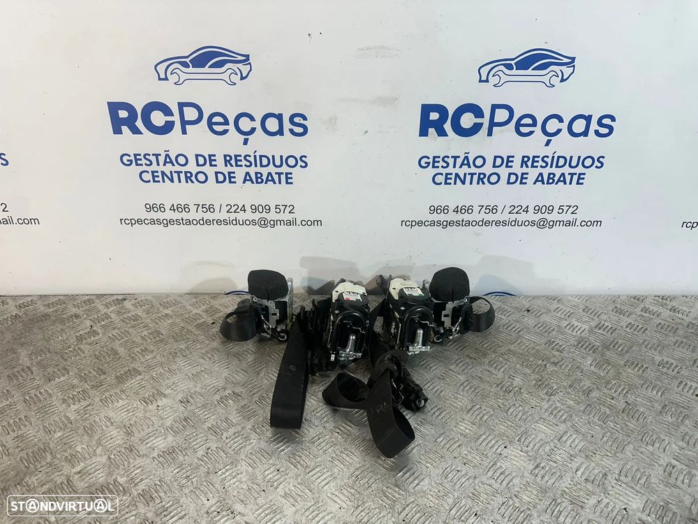 .Conjuntos Cinto De Segurança Frente Frontal Tras Traseiro Esquerdo CentralDireito Esquerdo Original Mercedes Benz Classe C W204 2007 - 2014