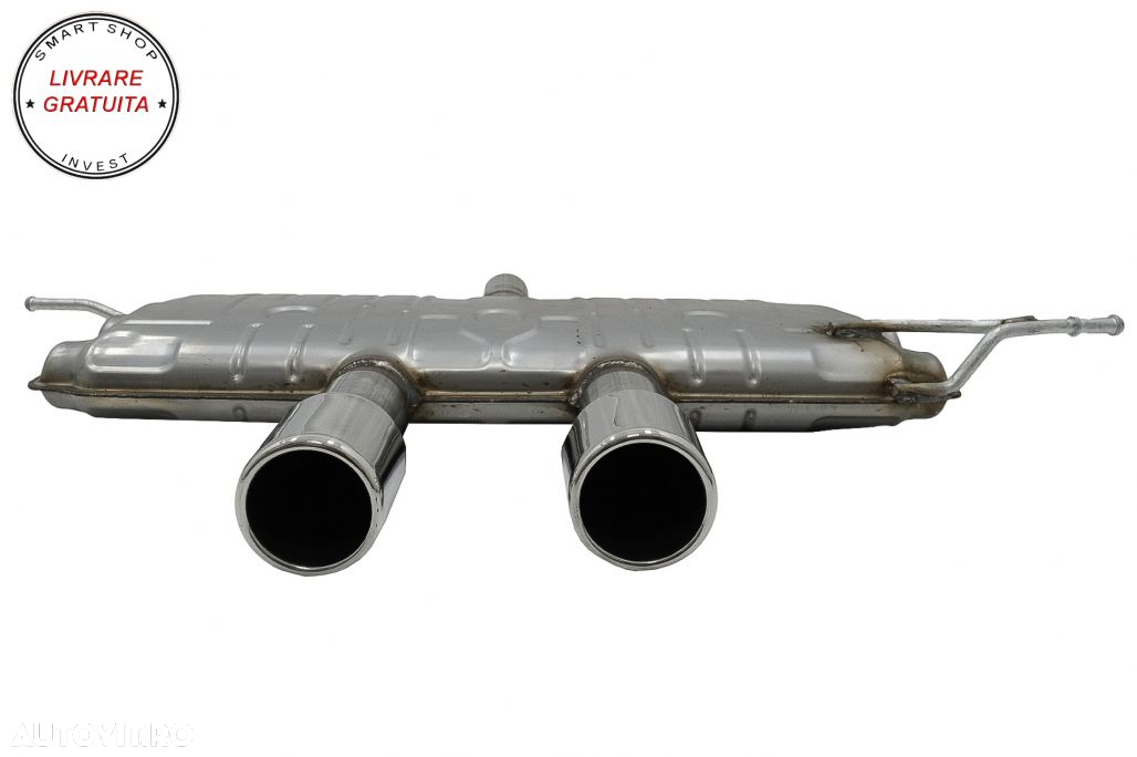 Prelungire Bara Spate VW Golf 5 V (2003-2007) R32 Look cu Sistem de evacuare- livrare gratuita - 11