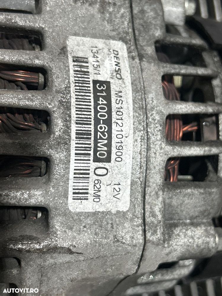 Alternator Suzuki Vitara IV 1.6 D 2014 - 2018 120CP 1598CC D16AA (1288) Diesel 3140062M0 - 5