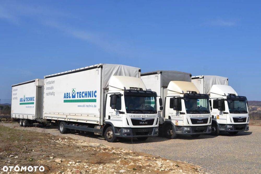 MAN TGL 12.250 Firanka Firana 7,8 m Zestaw objętościowy TGM Atego - 3