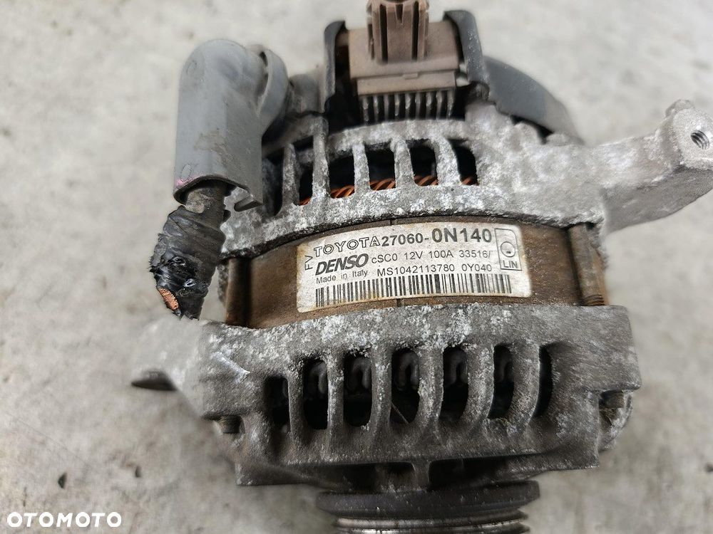 ALTERNATOR TOYOTA YARIS III 27060-0N140 DENSO 1.4 D-4D - 3