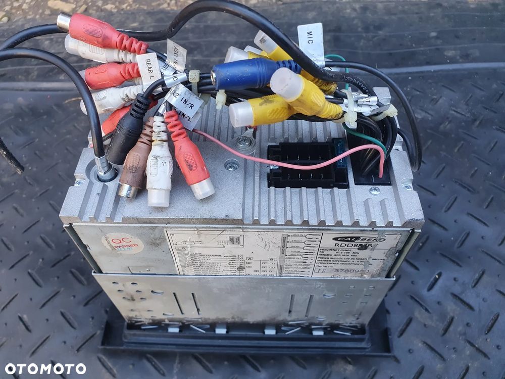 RADIO SAMOCHODOWE CD DVD 7" CALI CALIBER RDD883BT BLUETOOTH WYŚWIETLACZ PILOT - 3