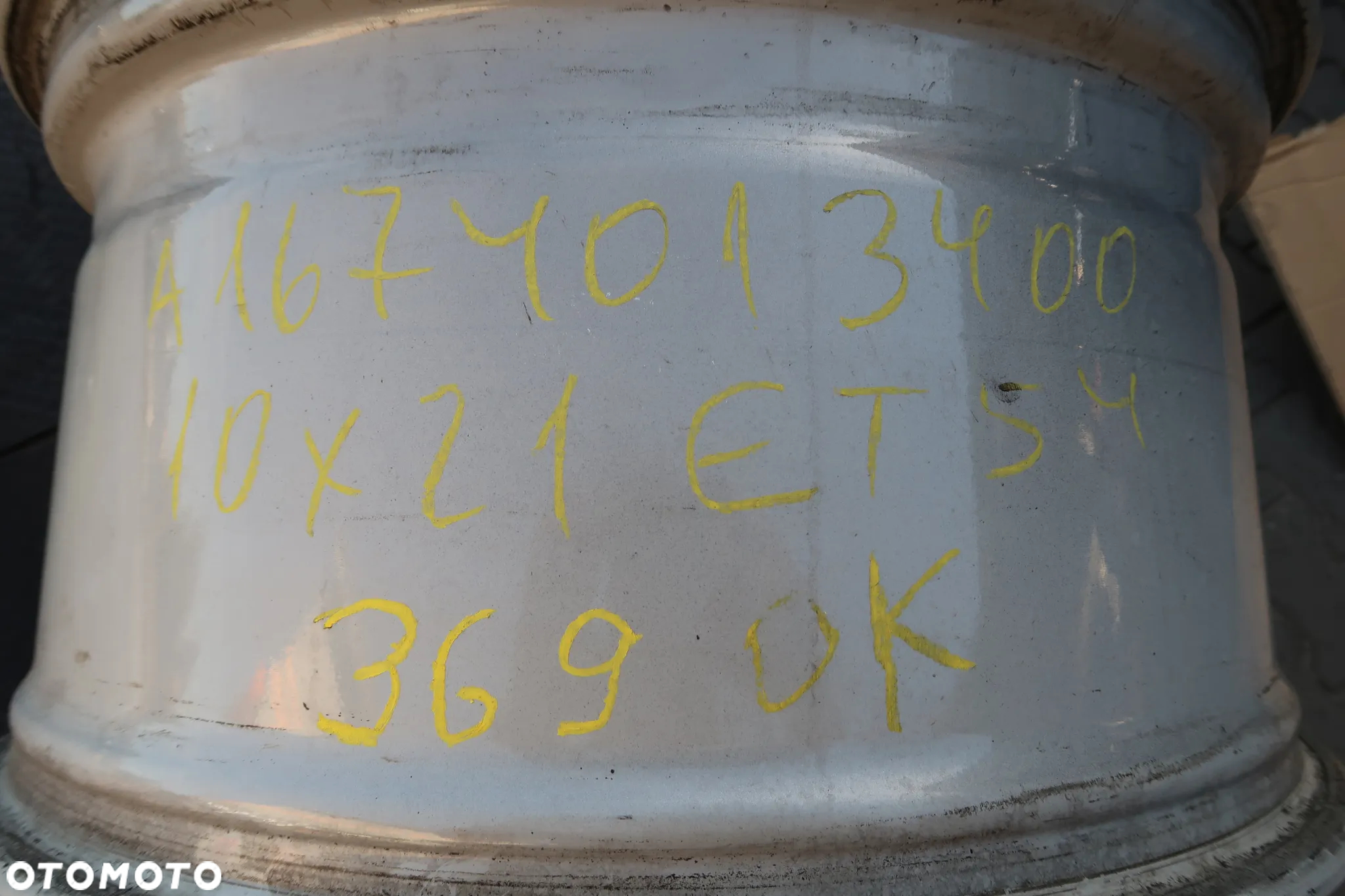 369 C35/C60/C36/C34C59 Fela Aluminiowa Mercedes A1674013400 10x21et54 - 6