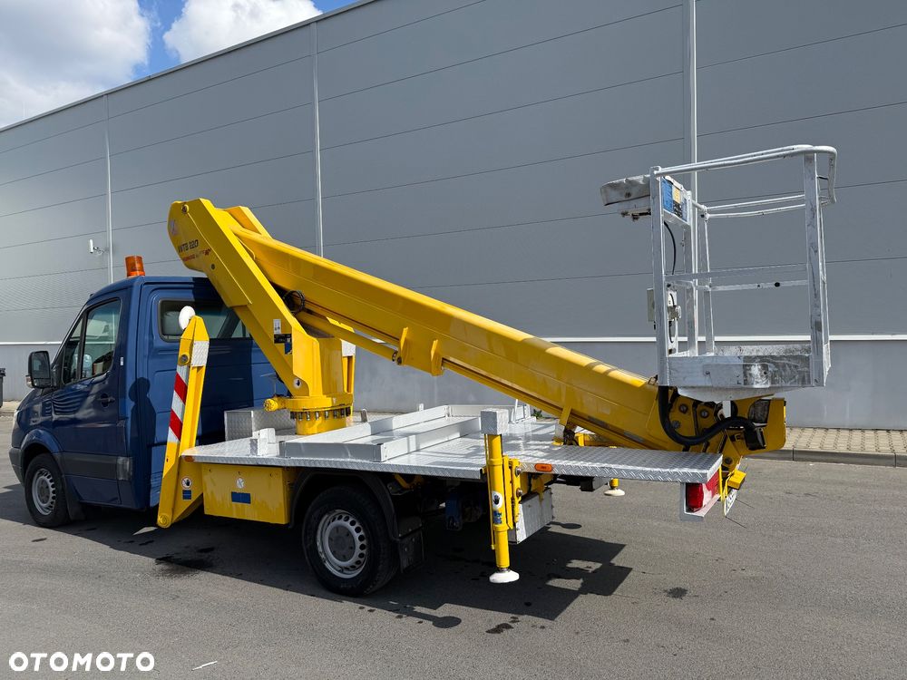 Mercedes-Benz Podnośnik Koszowy Wumag WTB 220 22 metry 14 w Bok Pilot UDT Palfinger zwyżka jak Gsr Ruthmann Multitel - 7