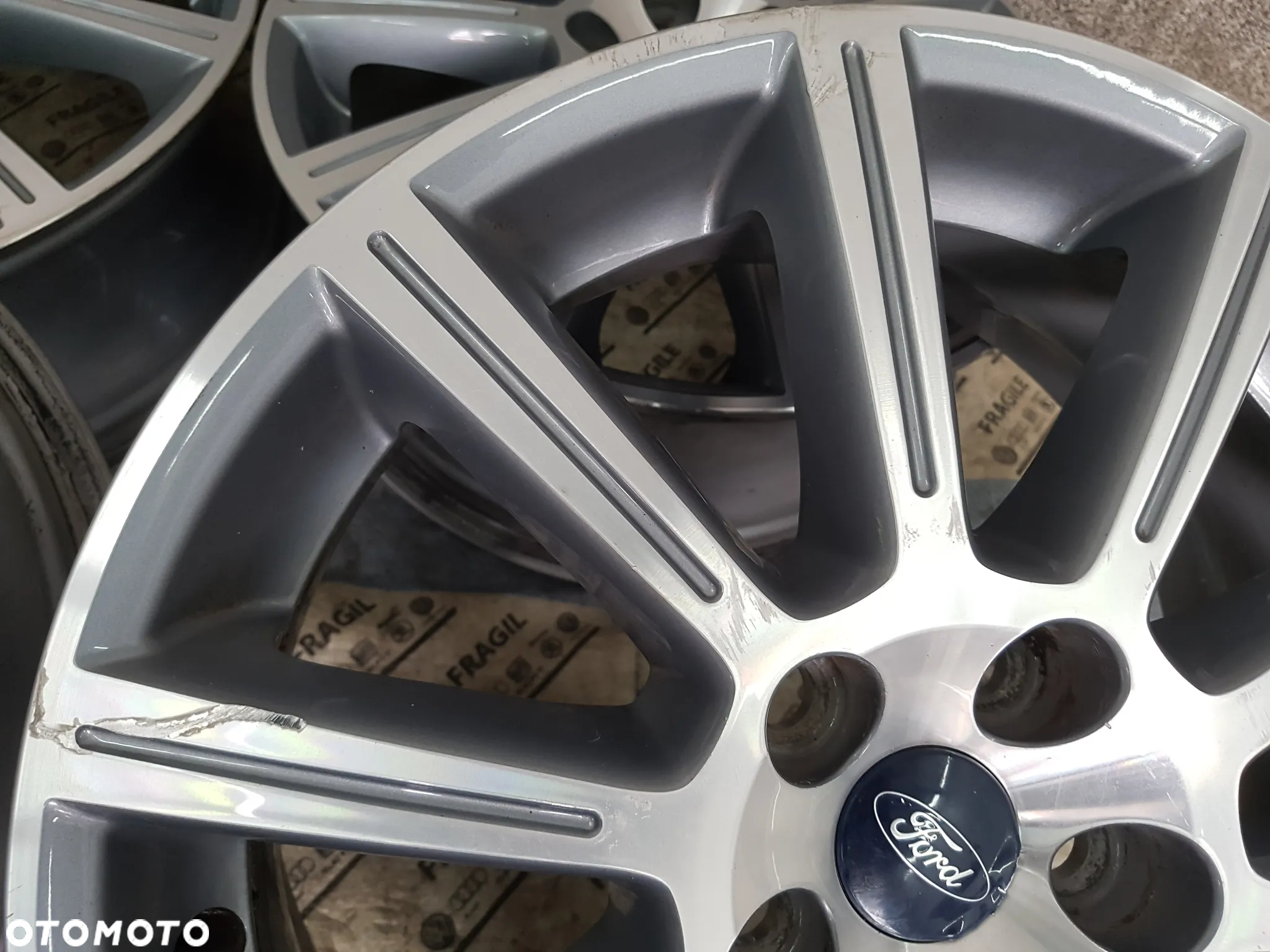 ALU FELGI FORD S-MAX KUGA  FOCUS VOLVO S40 V50 S60 V90  GALLAXY 7JX17  5X108 ET55 - 13