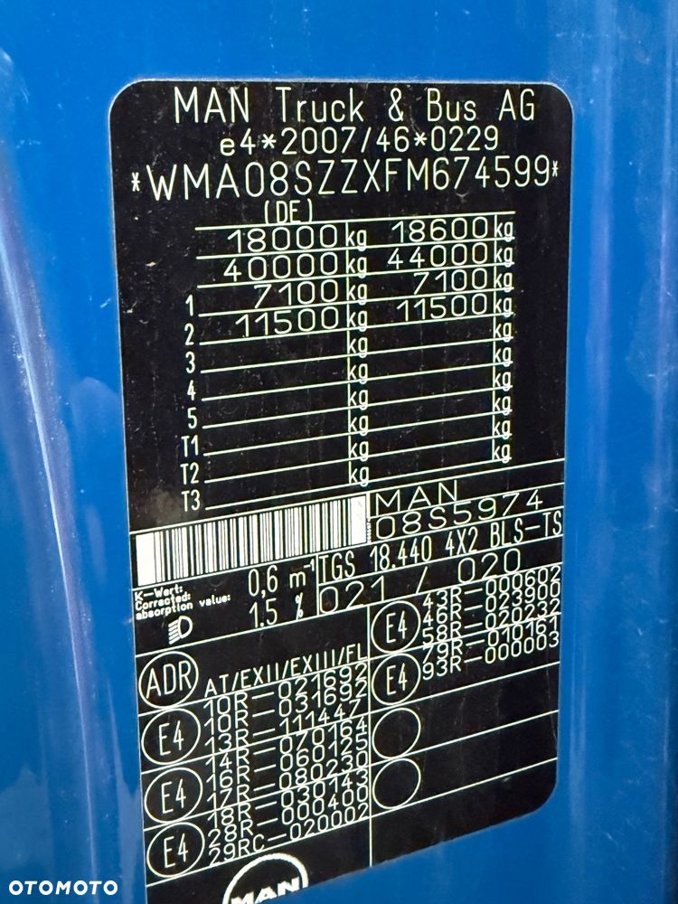 MAN TGS 18.440 Standard retarder - 17