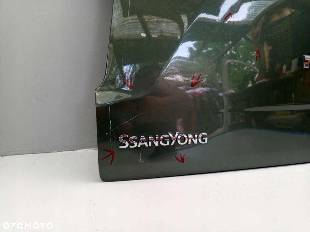 SSANGYONG MUSSO 2018- KLAPA BURTA BAGAŻNIKA TYŁ TYLNA ÷ - 9