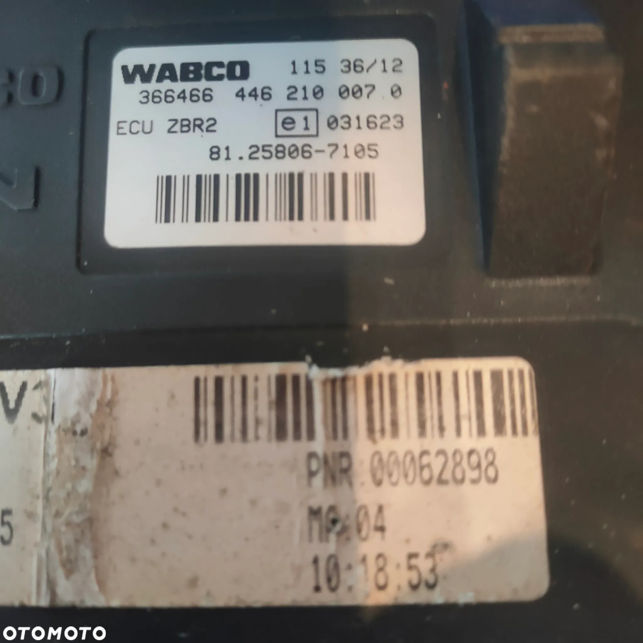 WABCO 4462100070 ZBR 2 - 2