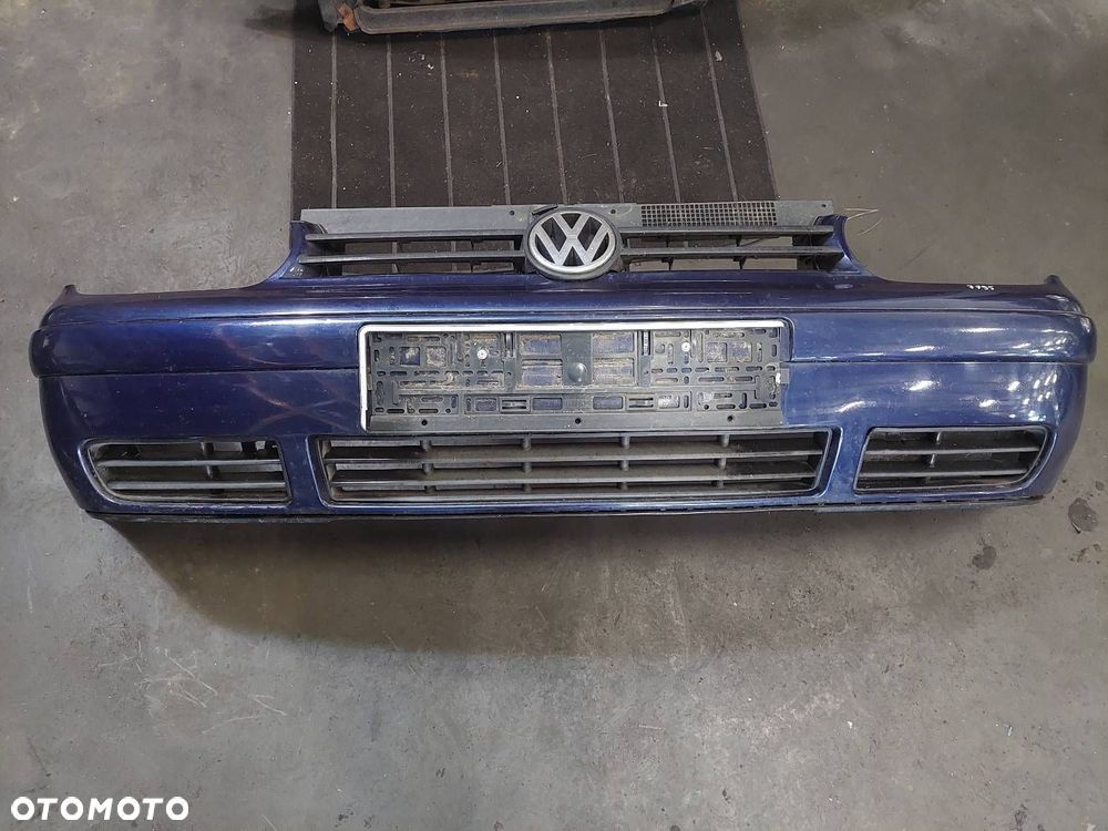 KOMPLETNY PRZÓD MASKA ZDERZAK LAMPA PAS PRZEDNI VW GOLF IV LB5N - 2