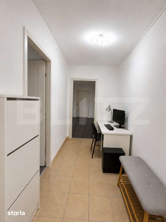 Apartament cu 2 camere, 53mp utili, geam la baie, in zona Gheorgheni — fotografia 3