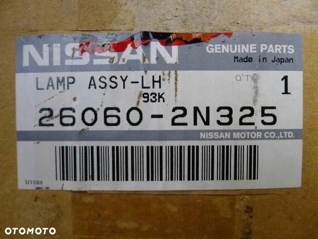 ALMERA 95-00 LAMPA LEWA przednia przód nowa n15 - 6