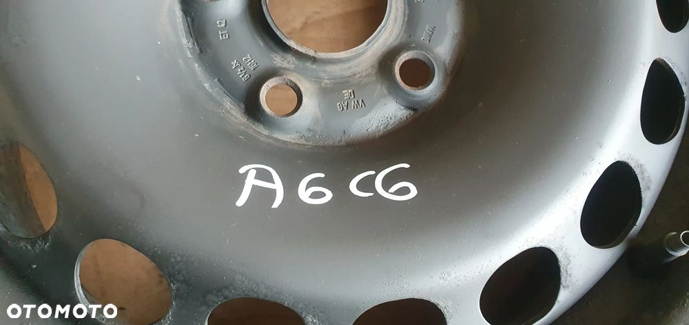 Felgi stalowe VW 5x112 6.5J ET42 16" R16 VW Passat B6 3C0601027H - 11