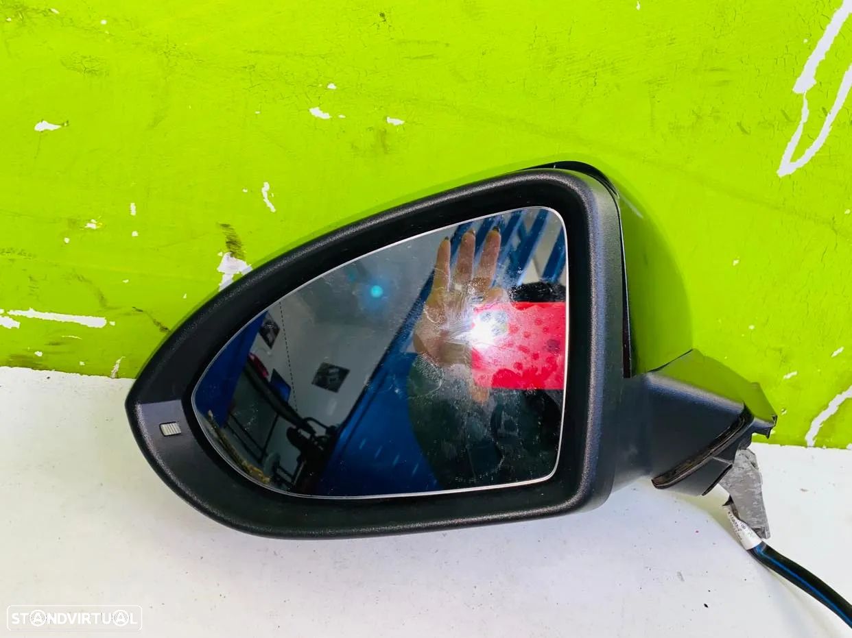 Espelho Elétrico Esq Volkswagen Golf VII - 2013 / 2016 - 1