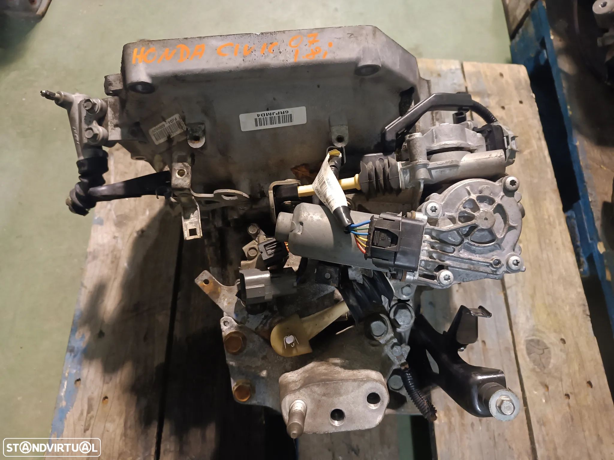 CAIXA DE VELOCIDADES HONDA CIVIC VIII 1.8i AUTOMATICA / ROBOTIZADA 6RPJMD4 PJD4 - 1