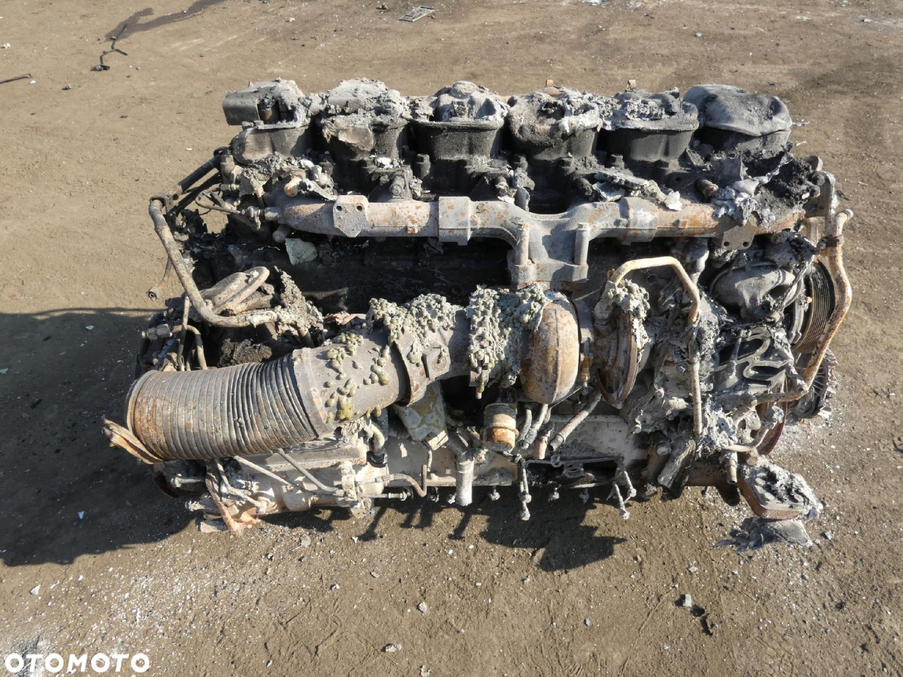 Dc13.155 Kompletny Silnik Z Osprzętem Po Spaleniu Euro6 Scania S500 2016- - 2