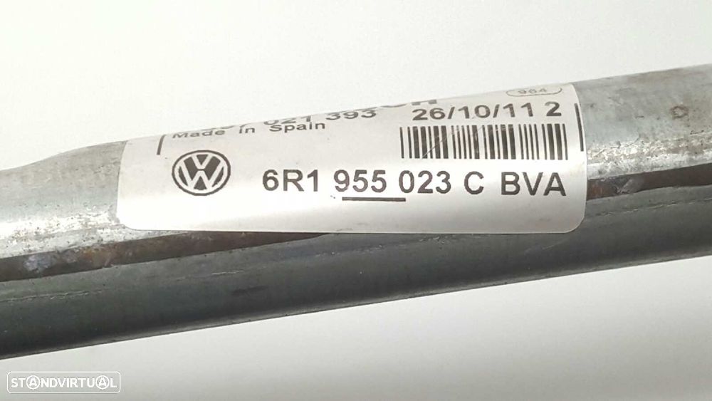 MOTOR LIMPA-VIDROS FRONTAL VOLKSWAGEN POLO (6R1) ADVANCE - 5