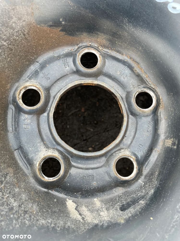 KOŁO ZAPASOWE FELGA Z OPONĄ 5X100 195/65 15' 1J0601027Q AUDI A3 GOLF IV BORA SKODA OCTAVIA I SEAT LEON I TOLEDO II - 2