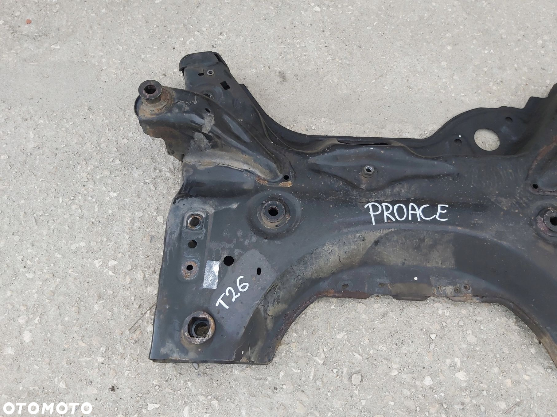 Sanki wózek przód belka Toyota Proace 1.6 BLUE HDI Expert Jumpy 9818127580 - 3